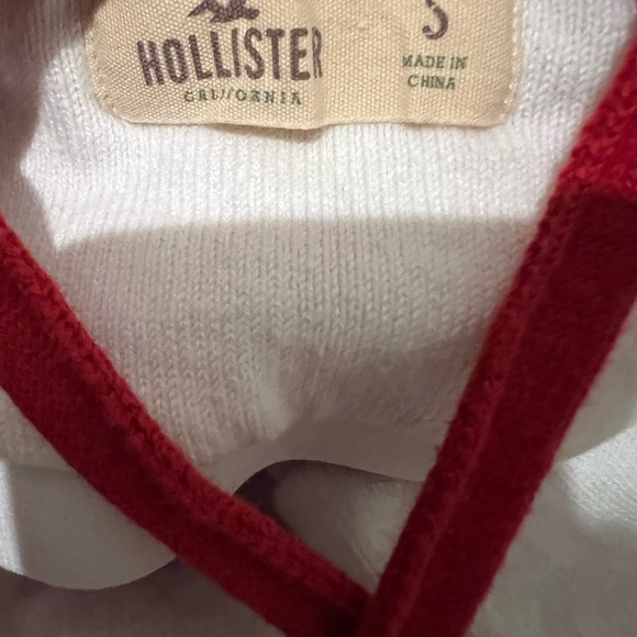 Hollister USA Ribbed Crop Top with Criss Cross Back - Picture 3 of 3